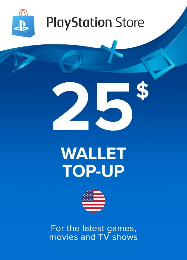 psn card usa 25 dollar