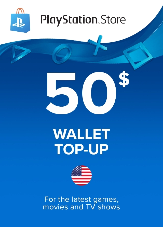psn card usa 50 dollar